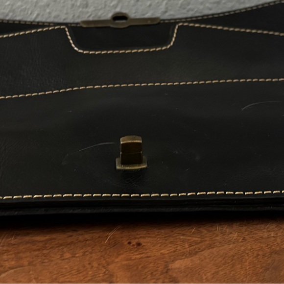 Patricia Nash Italian Leather Floral Block Clutch/Crossbody Bag - Picture 6 of 16